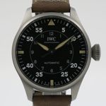 IWC Big Pilot IW329701 (2022) - Zwart wijzerplaat 43mm Titanium (1/4)