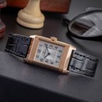 Jaeger-LeCoultre Reverso Classic Small Duetto Q2662430 (Unknown (random serial)) - Silver dial 21 mm Rose Gold case (2/8)