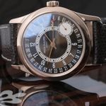 Patek Philippe Calatrava 6000R-001 (2011) - Bruin wijzerplaat 37mm Roségoud (1/8)