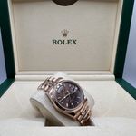 Rolex Day-Date 36 118235F (2016) - Brown dial 36 mm Rose Gold case (5/6)