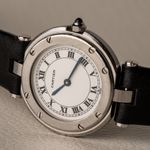 Cartier Santos 8192 (Unknown (random serial)) - Black dial 33 mm Steel case (3/8)