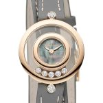 Chopard Happy Diamonds 209415-5003 (2024) - Parelmoer wijzerplaat 26mm Roségoud (2/3)