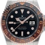 Rolex GMT-Master II 126711CHNR (2022) - Black dial 40 mm Gold/Steel case (1/8)