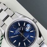 Rolex Datejust 36 126200 (2020) - Blauw wijzerplaat 36mm Staal (2/8)