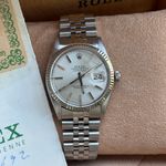 Rolex Datejust 36 16014 (1979) - Zilver wijzerplaat 36mm Staal (2/8)