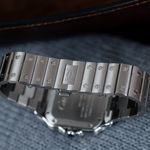 Cartier Santos WSSA0063 (2023) - Blue dial 35 mm Steel case (3/7)