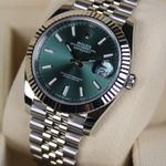 Rolex Datejust 41 126334 (2024) - Groen wijzerplaat 41mm Staal (6/6)