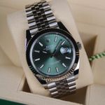 Rolex Datejust 41 126334 (2024) - Groen wijzerplaat 41mm Staal (2/6)