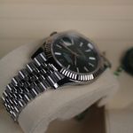 Rolex Datejust 41 126334 (2024) - Green dial 41 mm Steel case (3/6)