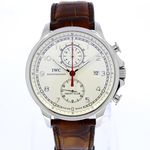 IWC Portuguese Yacht Club Chronograph IW390211 (2014) - White dial 45 mm Steel case (1/8)