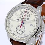 IWC Portuguese Yacht Club Chronograph IW390211 (2014) - Wit wijzerplaat 45mm Staal (2/8)