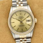 Rolex Datejust 36 16233 (2000) - 36mm Goud/Staal (1/8)