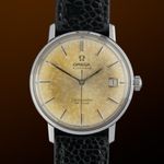 Omega Seamaster 166.020 (1967) - Oranje wijzerplaat 34mm Staal (1/8)