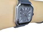 Cartier Santos WSSA0037 (2024) - Grey dial 40 mm Steel case (4/8)