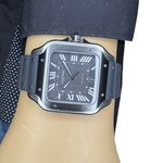 Cartier Santos WSSA0037 (2024) - Grey dial 40 mm Steel case (7/8)