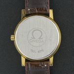 Omega Genève 136.0104 (1974) - Gold dial 35 mm Gold/Steel case (3/8)