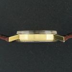 Omega Genève 136.0104 (1974) - Gold dial 35 mm Gold/Steel case (5/8)