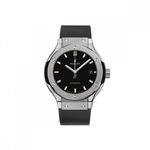 Hublot Classic Fusion 582.NX.1170.RX (2020) - Zwart wijzerplaat 33mm Titanium (1/1)