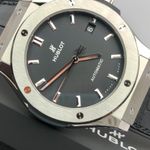 Hublot Classic Fusion 511.NX.1171.LR (2023) - Zwart wijzerplaat 45mm Titanium (1/6)