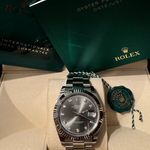 Rolex Datejust 41 126334 (2021) - Grey dial 41 mm Steel case (1/3)