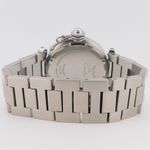 Cartier Pasha C 2475 (2008) - White dial 35 mm Steel case (4/5)