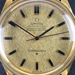 Omega Constellation 167.021 (1966) - Gold dial 33 mm Yellow Gold case (8/8)