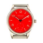 NOMOS Club Neomatik 743 (2022) - Red dial 37 mm Steel case (1/8)