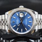 Rolex Datejust 41 126334 (2018) - Blue dial 41 mm Steel case (1/6)