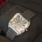 Cartier Santos WSSA0039 (2025) - Black dial 39 mm Steel case (3/8)