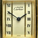 Cartier Tank Vermeil 366001 (1990) - White dial 28 mm Steel case (8/8)
