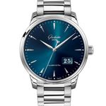 Glashütte Original Senator Excellence 1-36-04-04-02-71 (2023) - Blauw wijzerplaat 42mm Staal (1/1)