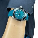 TAG Heuer Aquaracer Lady WBP231G.FT6226 (2024) - Blauw wijzerplaat 36mm Staal (7/8)