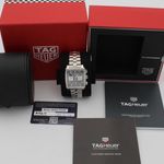 TAG Heuer Monaco CBL2113.BA0644 (2022) - Zwart wijzerplaat 39mm Staal (2/8)