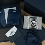 Zenith Chronomaster Sport 03.3102.3600/02.M3100 (2021) - Wit wijzerplaat 41mm Staal (4/8)