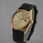 Rolex Datejust 1601 (1973) - Champagne dial 36 mm Yellow Gold case (4/8)