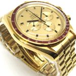 Omega Speedmaster Professional Moonwatch 145.022 (1973) - Gold dial 42 mm Yellow Gold case (6/6)