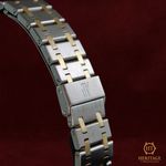 Audemars Piguet Royal Oak Lady 56175 (Unknown (random serial)) - Grey dial 33 mm Gold/Steel case (7/8)