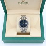 Rolex Datejust 36 126234 (Unknown (random serial)) - Blue dial 36 mm Steel case (1/5)