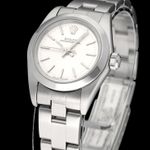 Rolex Oyster Perpetual 76080 (2003) - Silver dial 24 mm Steel case (7/8)
