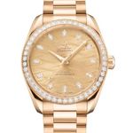 Omega Seamaster Aqua Terra 220.55.38.20.99.002 (2026) - Champagne dial 34 mm Yellow Gold case (1/1)