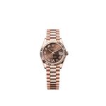 Rolex Datejust 31 278275 (2025) - Brown dial 31 mm Rose Gold case (1/1)