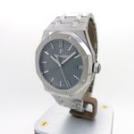 Audemars Piguet Royal Oak 15500ST.OO.1220ST.02 (2022) - Grijs wijzerplaat 41mm Staal (1/8)