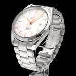 Omega Seamaster Aqua Terra 2502.34.00 (2019) - White dial 42 mm Steel case (5/8)