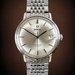 Omega Seamaster 166.020 (1967) - White dial 34 mm Steel case (1/8)