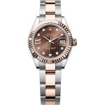 Rolex Lady-Datejust 279171 (2025) - Brown dial 28 mm Steel case (1/1)