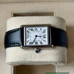Cartier Tank WSTA0041 (2022) - Wit wijzerplaat 34mm Staal (4/7)