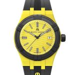 Maurice Lacroix Aikon AI2008-60060-300-0 (2023) - Yellow dial 40 mm Plastic case (1/3)