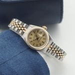 Rolex Lady-Datejust 69173 (1987) - Champagne dial 26 mm Gold/Steel case (1/8)