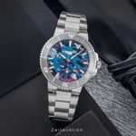 Oris Aquis Date 01 400 7790 4150-07 8 23 02PEB (Onbekend (willekeurig serienummer)) - Meerkleurig wijzerplaat 44mm Staal (3/8)