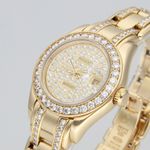 Rolex Lady-Datejust Pearlmaster 69298 (1994) - Diamond dial 29 mm Yellow Gold case (2/8)